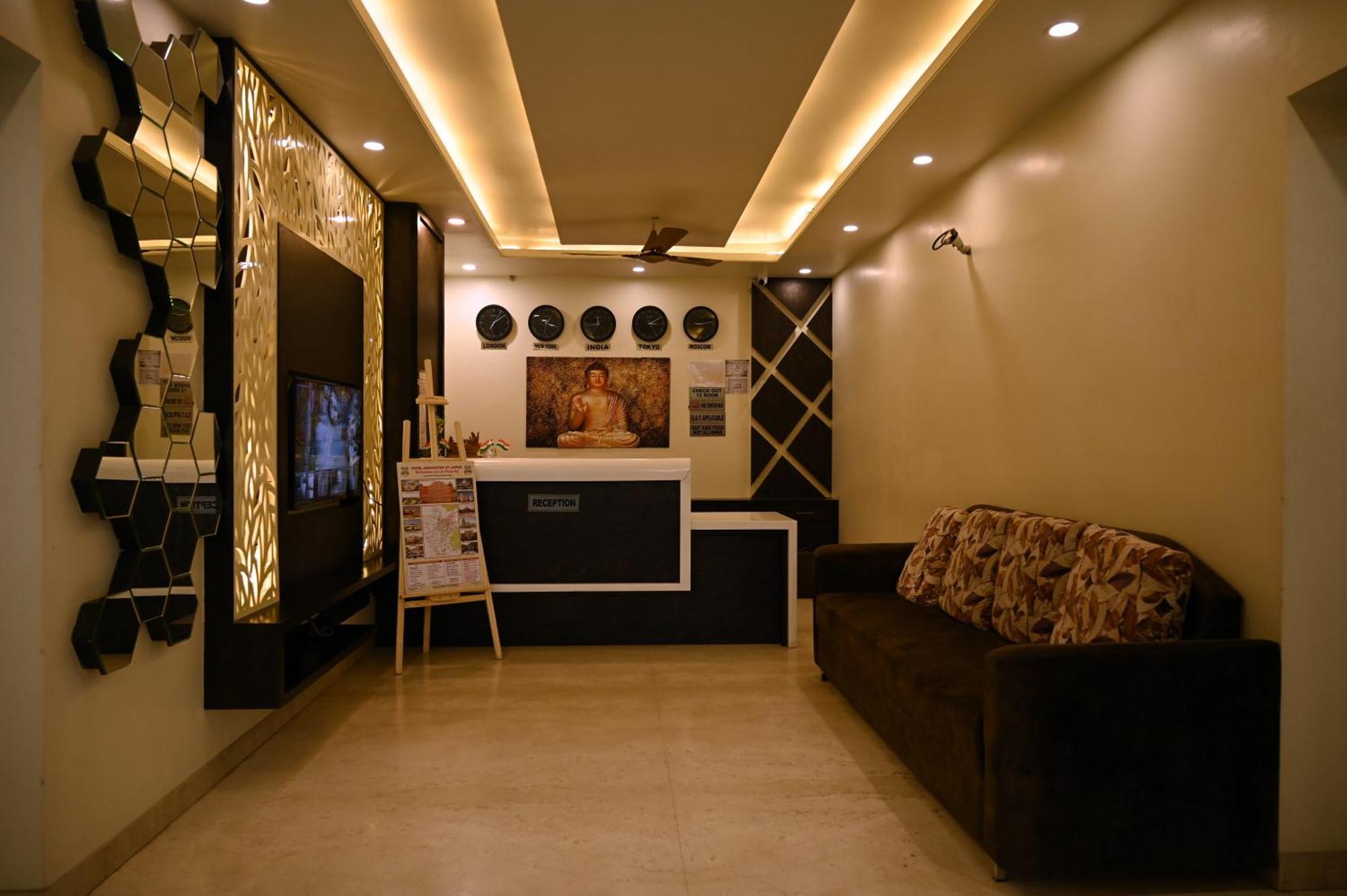 Hotel Pulse Inn Near Railway Station 斋浦尔 外观 照片